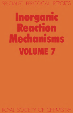 Inorganic Reaction Mechanisms Inorganic Reaction Mechanisms