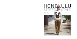 Honolulu Street Style Honolulu Street Style