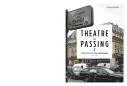 Theatre in Passing 2 Theatre in Passing 2