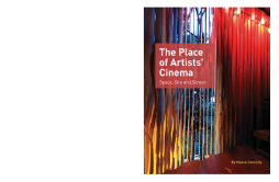 The Place of Artists Cinema The Place of Artists Cinema