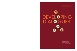Developing Dialogues Developing Dialogues