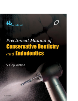 Preclinical Manual of Conservative Dentistry - E-Book Preclinical Manual of Conservative Dentistry - E-Book