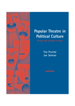Popular Theatre in Political Culture Popular Theatre in Political Culture