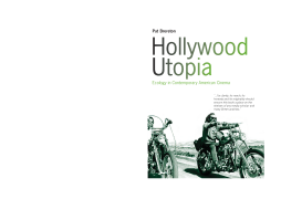 Hollywood Utopia Hollywood Utopia