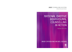 Rational Emotive Behavioural Counselling in Action Rational Emotive Behavioural Counselling in Action