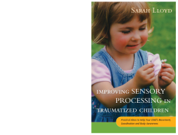 Improving Sensory Processing in Traumatized Children