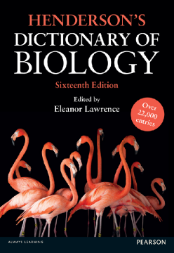 Henderson's Dictionary of Biology Henderson's Dictionary of Biology