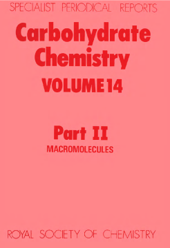 Carbohydrate Chemistry Carbohydrate Chemistry
