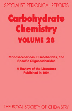 Carbohydrate Chemistry Carbohydrate Chemistry
