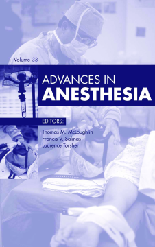 Advances in Anesthesia, E-Book