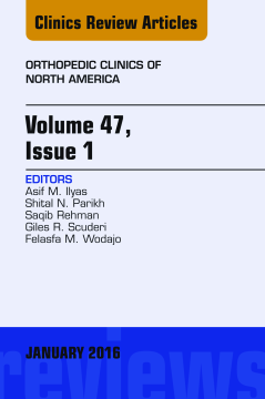 Volume 47, Issue 1, An Issue of Orthopedic Clinics, E-Book Volume 47, Issue 1, An Issue of Orthopedic Clinics, E-Book