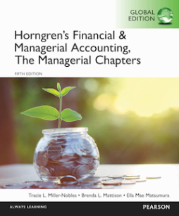 Horngren's Financial & Managerial Accounting, The Managerial Chapters, Global Edition Horngren's Financial & Managerial Accounting, The Managerial Chapters, Global Edition