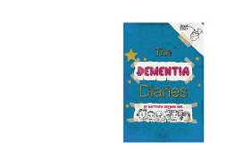 The Dementia Diaries The Dementia Diaries