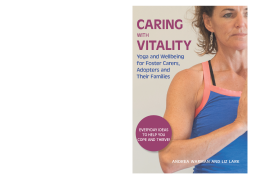 Caring with Vitality - Yoga and Wellbeing for Foster Carers, Adopters and Their Families