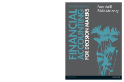 Financial Accounting for Decision Makers 8th edn Financial Accounting for Decision Makers 8th edn