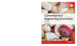 Contemporary Engineering Economics, Global Edition