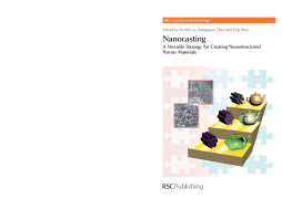 Nanocasting Nanocasting