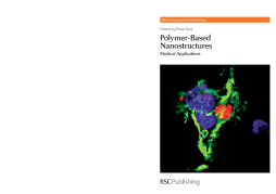 Polymer-based Nanostructures Polymer-based Nanostructures