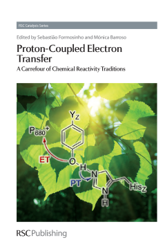 Proton-Coupled Electron Transfer Proton-Coupled Electron Transfer