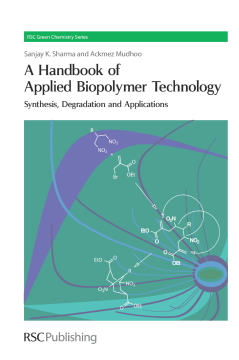A Handbook of Applied Biopolymer Technology A Handbook of Applied Biopolymer Technology