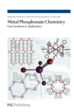Metal Phosphonate Chemistry Metal Phosphonate Chemistry