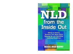 NLD from the Inside Out NLD from the Inside Out