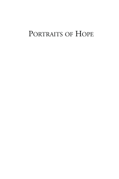 Portraits of Hope Portraits of Hope