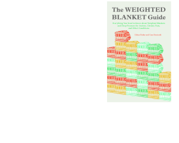 The Weighted Blanket Guide The Weighted Blanket Guide