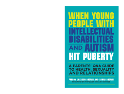 When Young People with Intellectual Disabilities and Autism Hit Puberty
