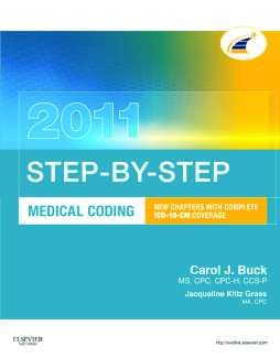 Step-By Step Medical Coding 2011 Edition - E-Book Step-By Step Medical Coding 2011 Edition - E-Book
