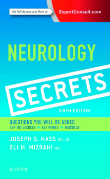 Neurology Secrets E-Book Neurology Secrets E-Book