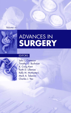 Advances in Surgery, E-Book Advances in Surgery, E-Book