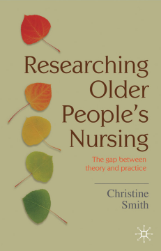 Researching Older People's Nursing Researching Older People's Nursing