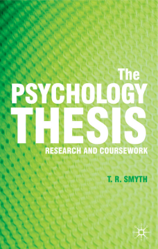 The Psychology Thesis