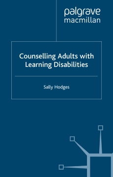 Counselling Adults with Learning Disabilities Counselling Adults with Learning Disabilities