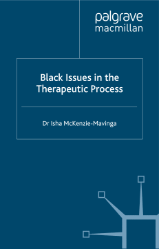 Black Issues in the Therapeutic Process