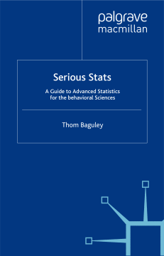 Serious Stats Serious Stats