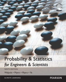 Probability & Statistics for Engineers & Scientists, MyStatLab, Global Edition Probability & Statistics for Engineers & Scientists, MyStatLab, Global Edition