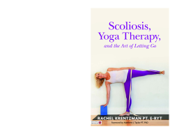 Scoliosis, Yoga Therapy, and the Art of Letting Go