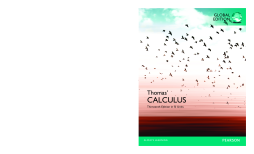 Thomas' Calculus in SI Units Thomas' Calculus in SI Units