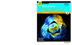 OCR A level Chemistry A Student Book 2 OCR A level Chemistry A Student Book 2