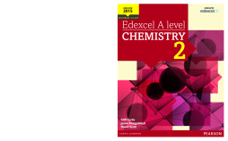 Edexcel A level Chemistry Student Book 2 Edexcel A level Chemistry Student Book 2