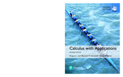 Calculus with Applications, Global Edition Calculus with Applications, Global Edition