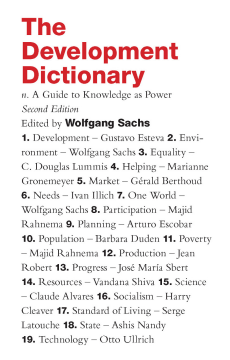 The Development Dictionary The Development Dictionary