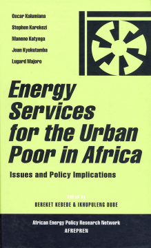 Energy Services for the Urban Poor in Africa Energy Services for the Urban Poor in Africa