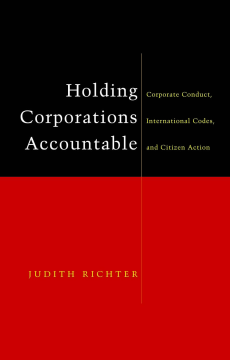 Holding Corporations Accountable Holding Corporations Accountable