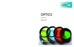 Optics, Global Edition Optics, Global Edition