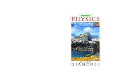 Physics: Principles with Applications, Global Edition Physics: Principles with Applications, Global Edition