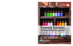 Essential Statistics, Global Edition Essential Statistics, Global Edition