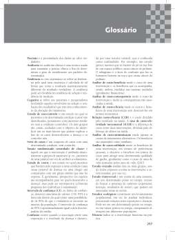 Medicina Baseada em Evidência Medicina Baseada em Evidência